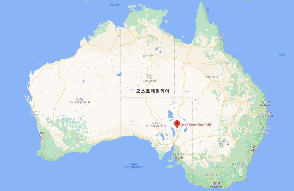 호주 리 크릭 위치도 / 사진=DL이앤씨