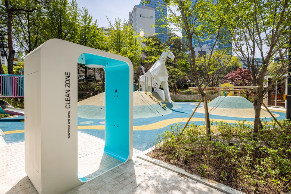 디에이치 클린존 설치 예시 / 사진=현대건설