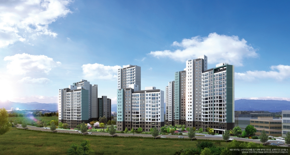 익산 푸르지오 더 퍼스트 투시도