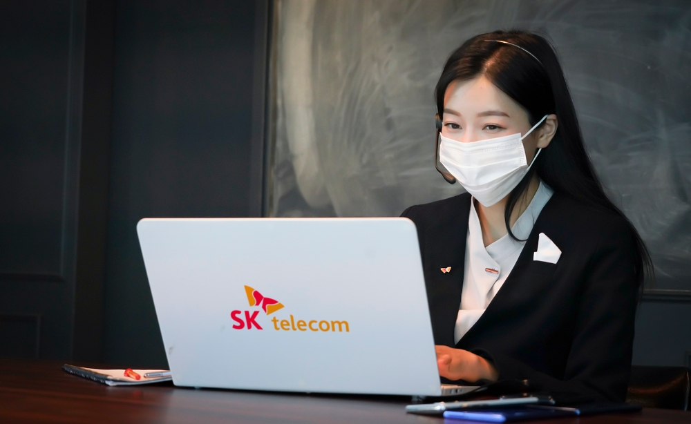 SK텔레콤이 한국능률협회컨설팅(KMAC) 주관 서비스품질지수 콜센터(KSQI-Calll) 부문 조사에서 ‘한국의 우수콜센터’로 선정됐다. 사진=SK텔레콤