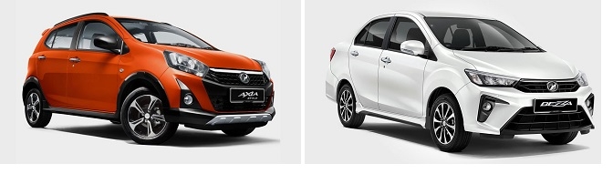 페로두아 악시아(왼쪽)와 베자. 제공=한국타이어.