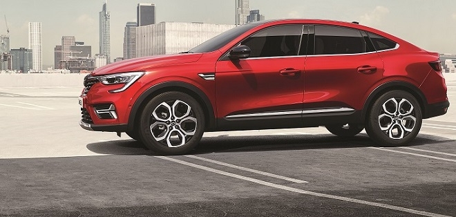 르노삼성 2022년형 XM3(외관색상 소닉레드).