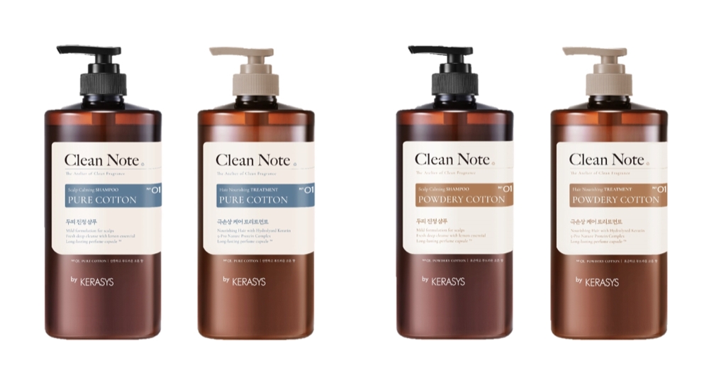 케라시스의 클린노트 코튼 샴푸, 트리트먼트/사진제공=애경산업