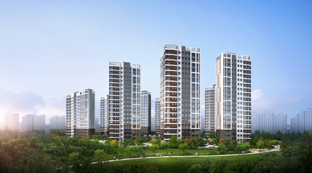 파주 운정신도시 중흥S-클래스 2차 투시도