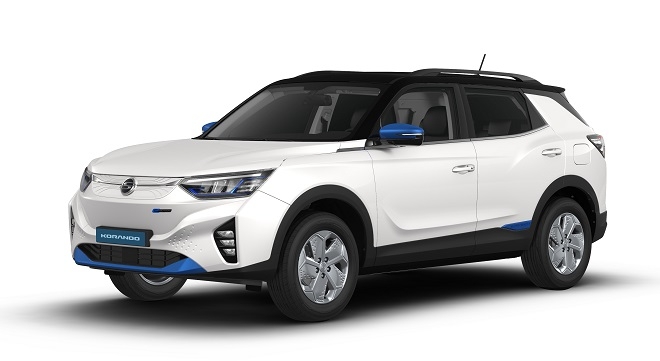 쌍용차 첫 전기차 준중형SUV 코란도 이모션.