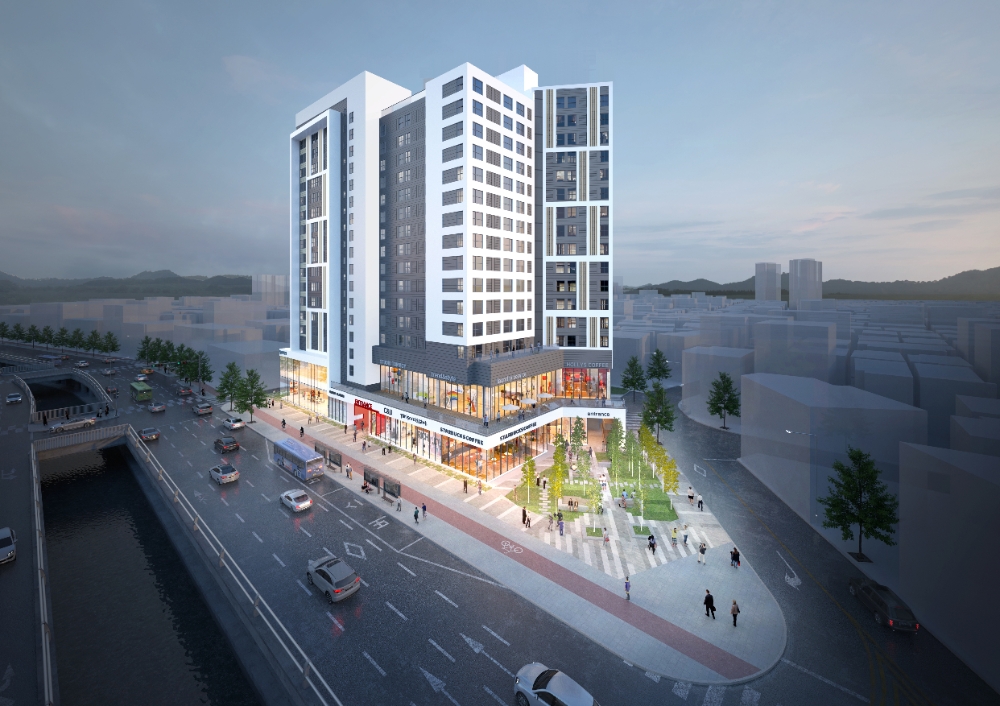 신림동 역세권 청년주택 조감도