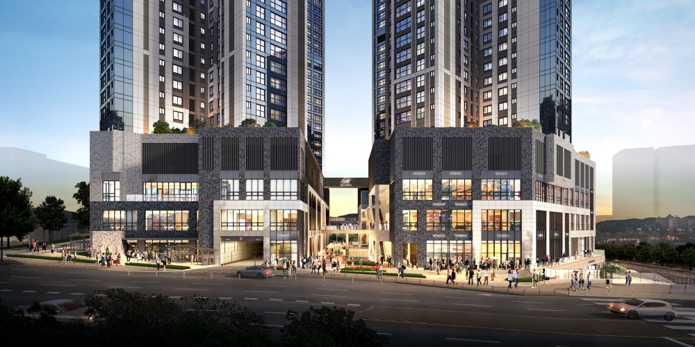 ‘힐스 에비뉴 소사역’ 투시도. / 사진=현대엔지니어링