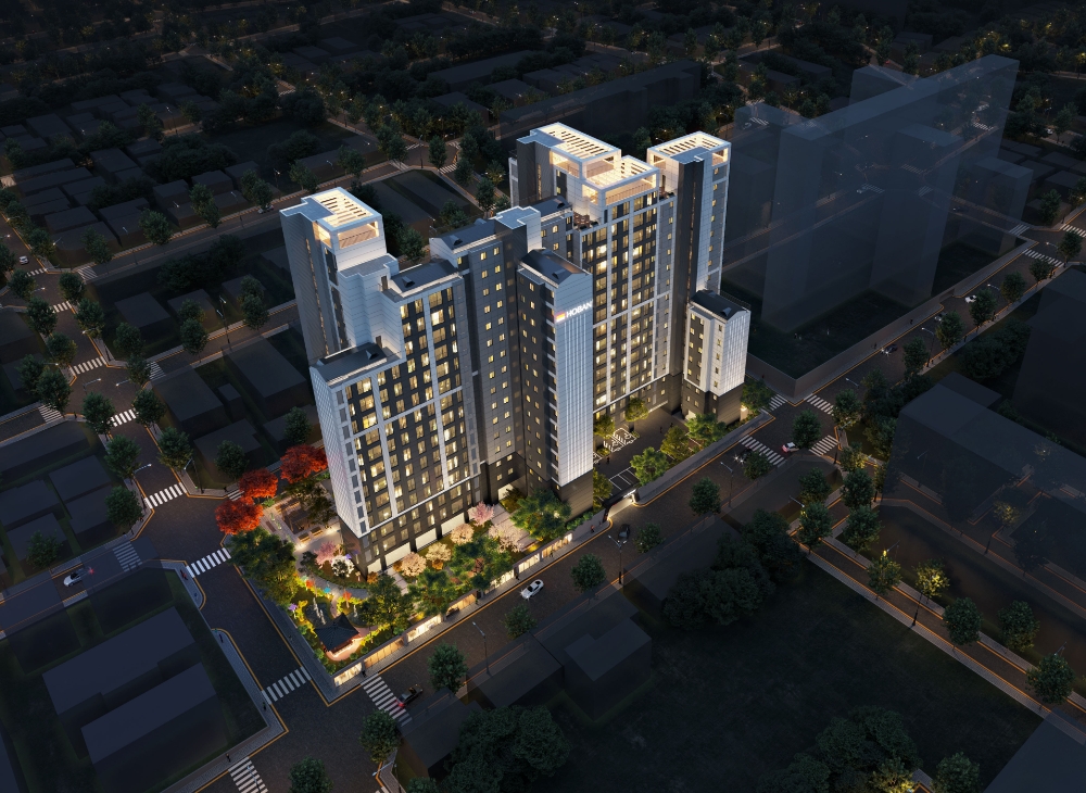 경기도 부천시 ‘삼익아파트1동 가로주택정비사업’ 조감도. / 사진=호반건설