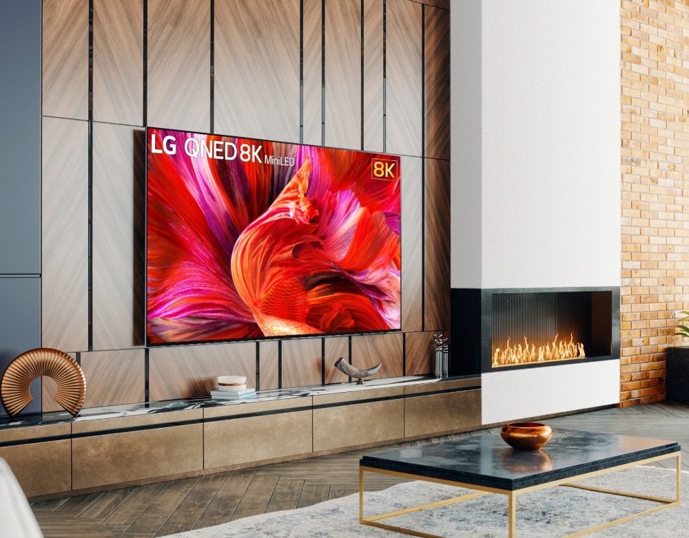 LG전자의 첫 미니 LED TV인 LG QNED MiniLED, 사진=LG전자