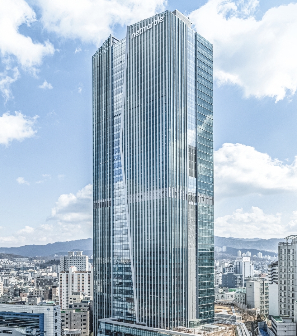 서울 구로구에 위치한 넷마블 신사옥 '지타워'. 사진=넷마블
