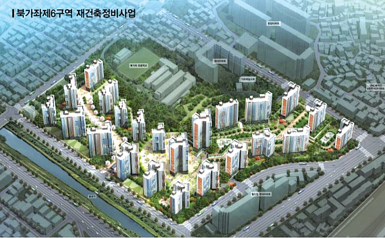 ▲ 북가좌6구역 재건축사업 조감도. 사진=서울시 클린업시스템