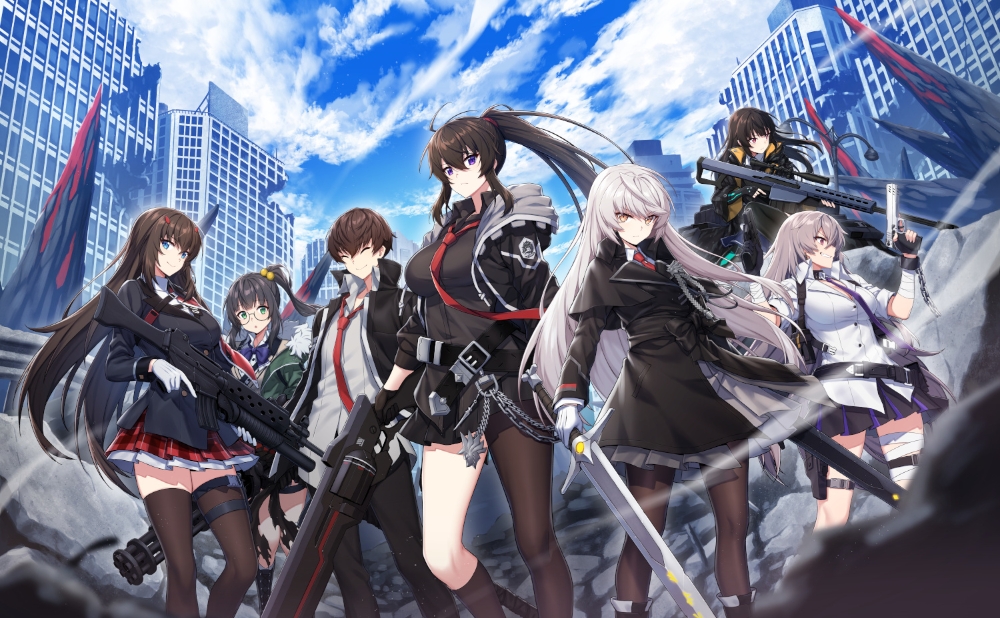 넥슨의 어반 판타지 RPG '카운터사이드'. 사진=넥슨