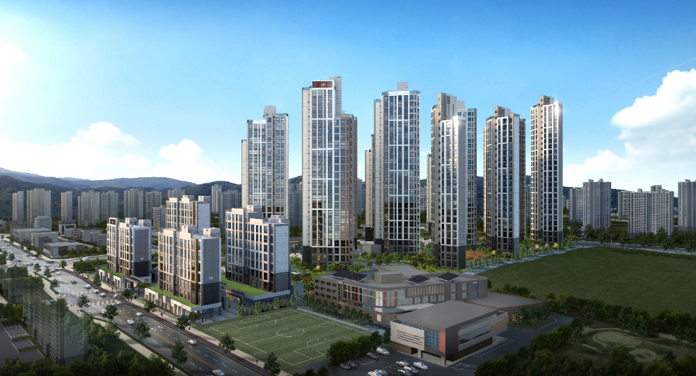 내포신도시 이지더원 3차 조감도