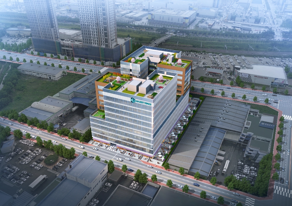 ‘평택 마제스트 타워’ 조감도. / 사진=하나자산신탁