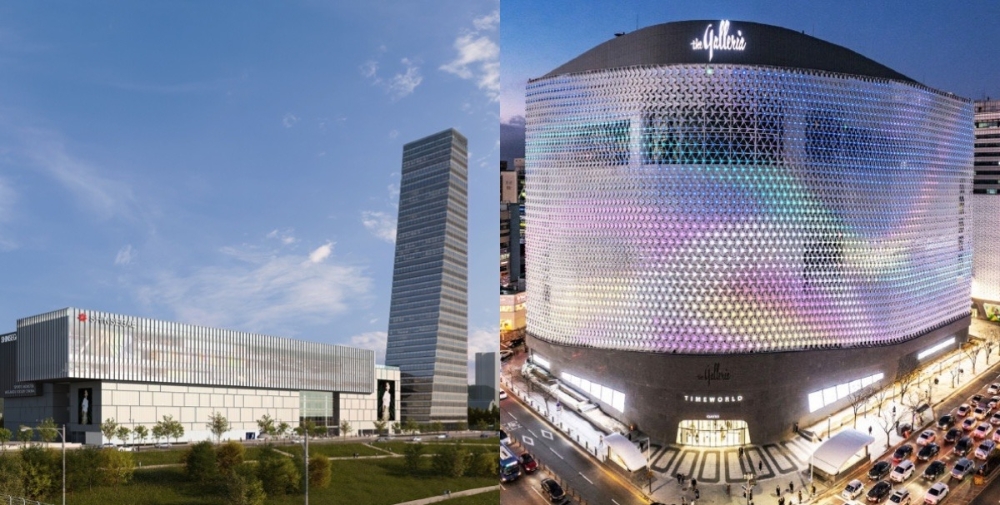 대전신세계 Art & Science와 갤러리아백화점 타임월드. / 사진제공 = 한국금융DB