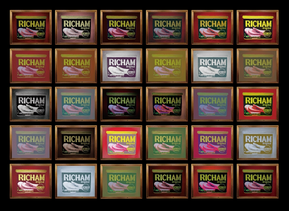 30개의 리챔 작품/사진제공=동원그룹