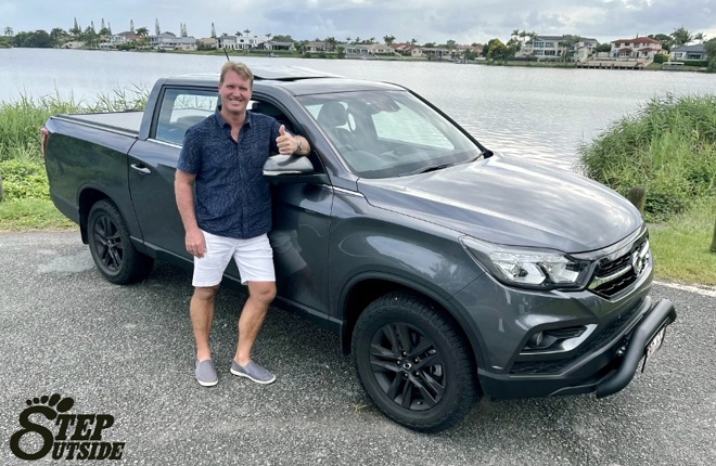 쌍용자동차 호주 법인이 지난 1월부터 렉스턴 스포츠를 협찬 중인 아웃도어 라이프 전문 프로그램 ‘스텝 아웃사이드 윗 폴 버트'.