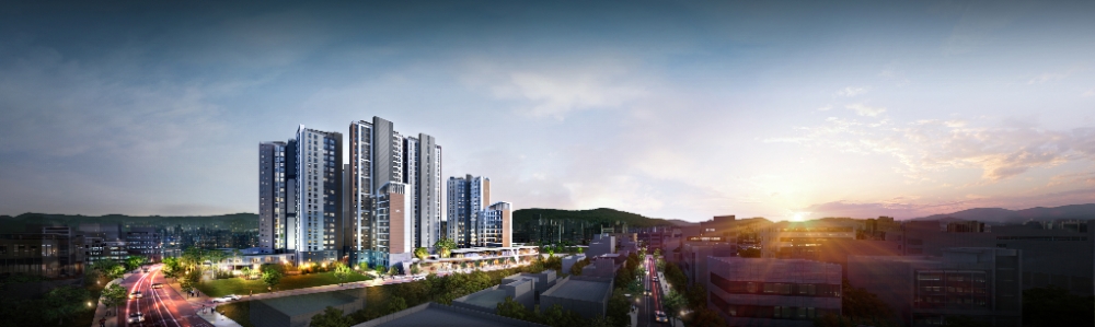 강서 금호어울림 퍼스티어 야경투시도