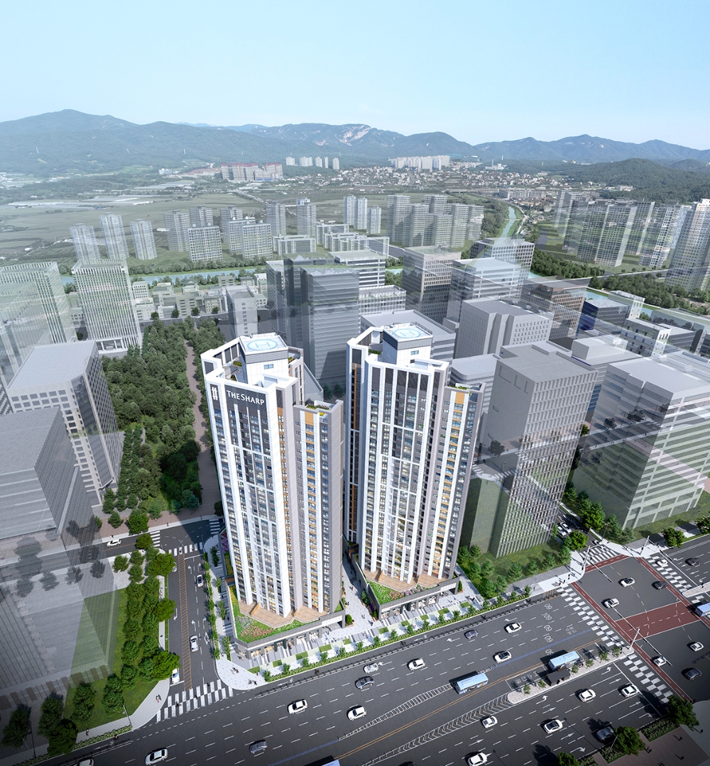 ‘더샵 도안트위넌스’ 조감도. / 사진제공=포스코건설