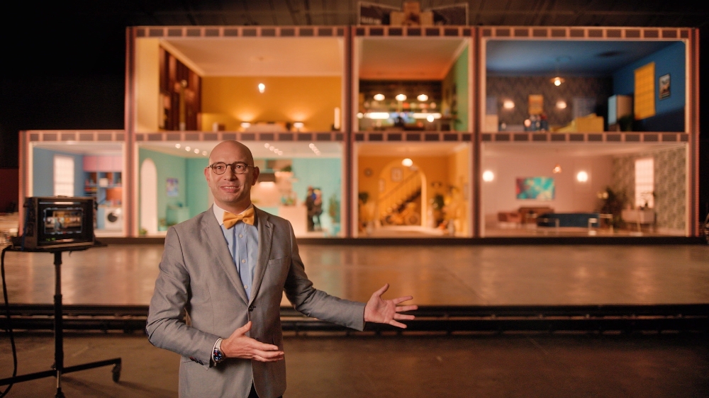 벤자민 브라운 삼성전자 유럽총괄 CMO 상무가 12일(영국 현지시간) 온라인으로 진행된 버추얼 프레스콘퍼런스 ‘Life Unstoppable(멈추지 않는 일상) 2021’에서 기조연설을 하고 있다. 사진=삼성전자