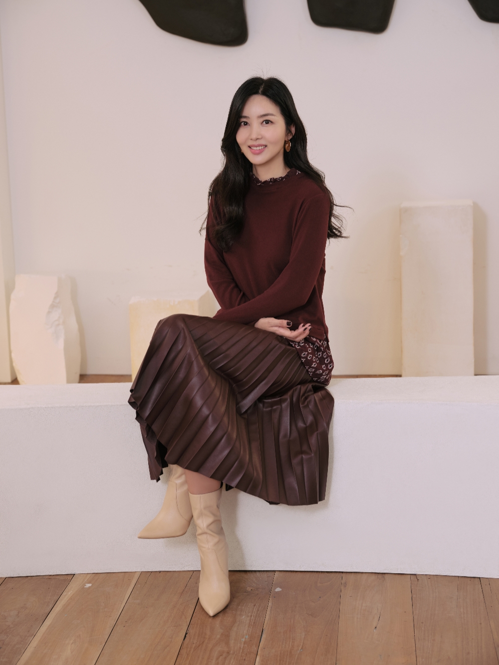 SRT굿즈 홍보 멘토로 참여한 박솔미. /사진제공=이엘라이즈