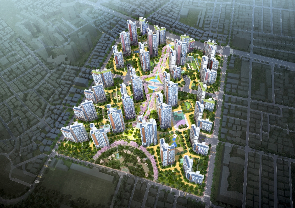 ‘방배5구역(디에이치 방배)’ 재건축 사업 조감도. / 사진제공=서울시 클린업시스템