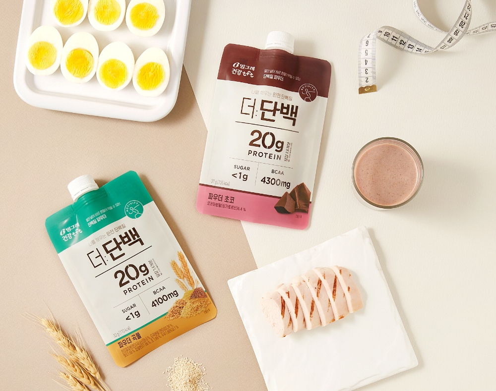 빙그레 더단백 파우더./ 사진제공 = 빙그레