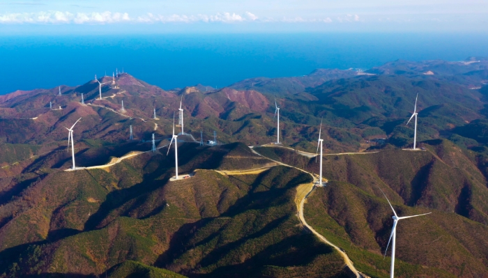 SK디앤디 풍력발전소. / 사진제공=SK디앤디