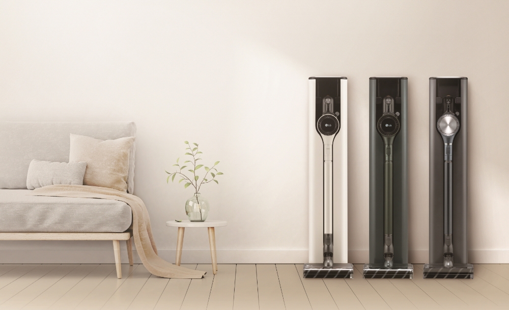 LG전자 신개념 청소기 거치대 올인원타워. 사진=LG전자