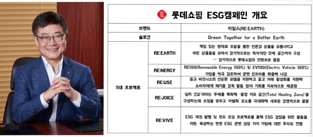 강희태 롯데쇼핑 대표이사 부회장./ 사진제공 = 롯데쇼핑, 한국금융신문