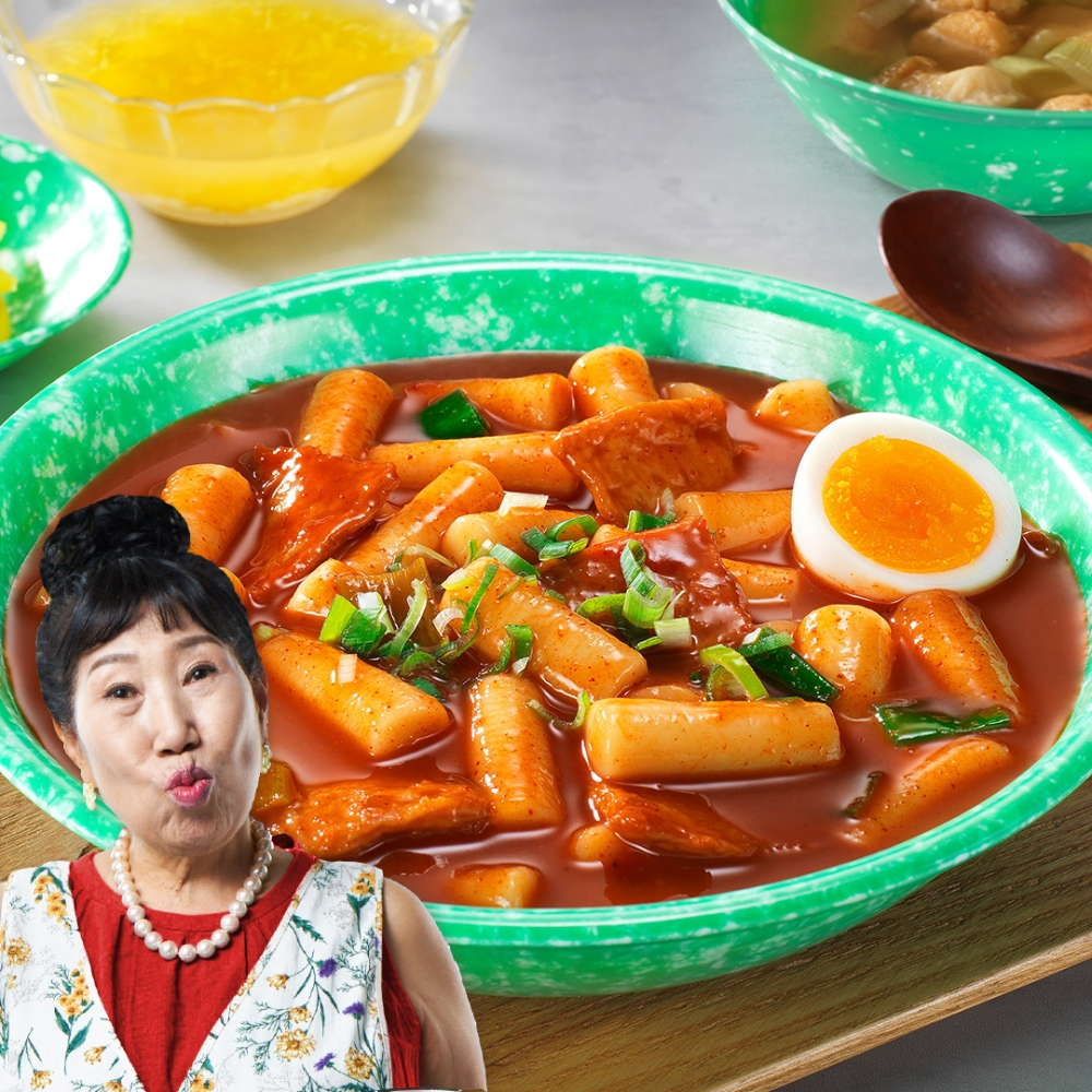 박막례 할머니와 협업한 프레시지의 떡볶이/사진제공=프레시지