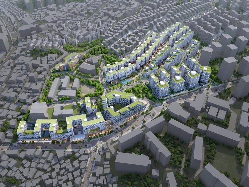 서울시 용산구 한남2구역 재정비촉진구역 조감도. / 사진제공=서울시