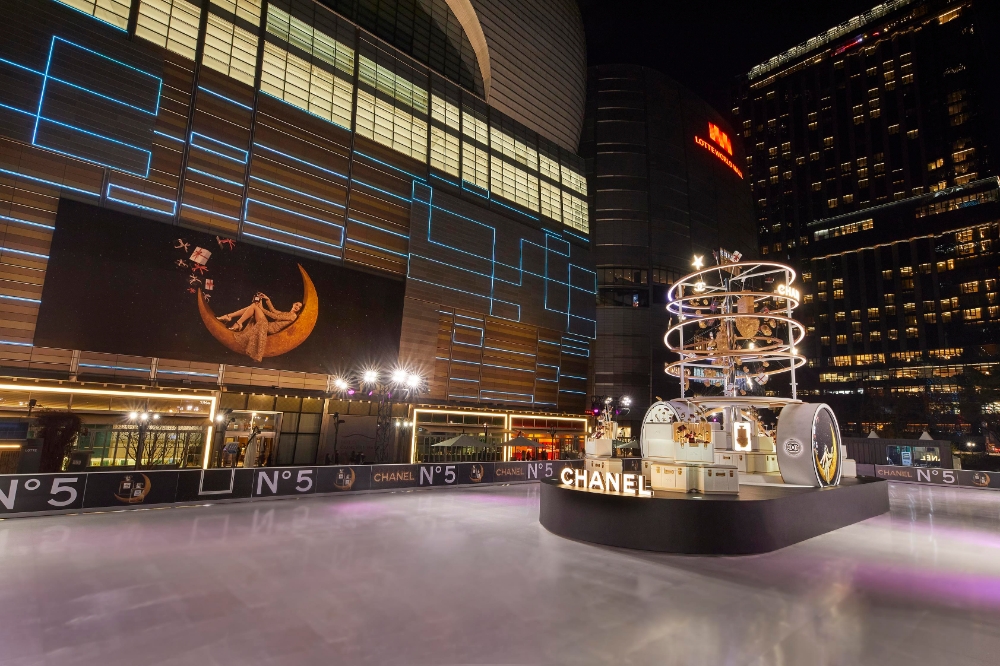 ‘N°5 X ICE RINK’ 전경./ 사진제공 = 롯데쇼핑