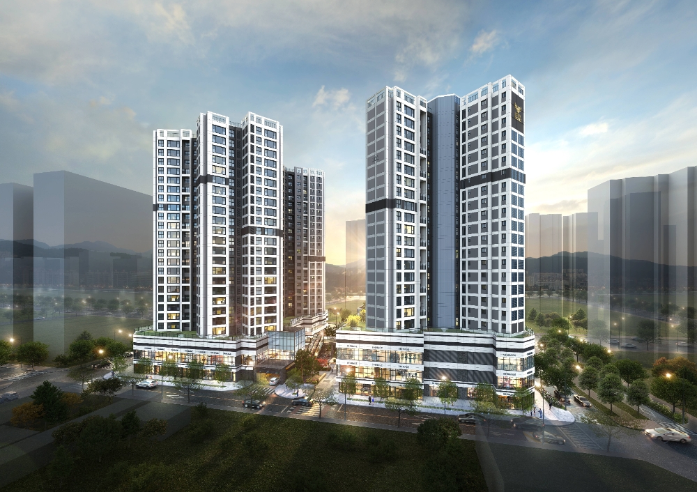 도봉 롯데캐슬 골든파크 투시도 / 사진제공=롯데건설