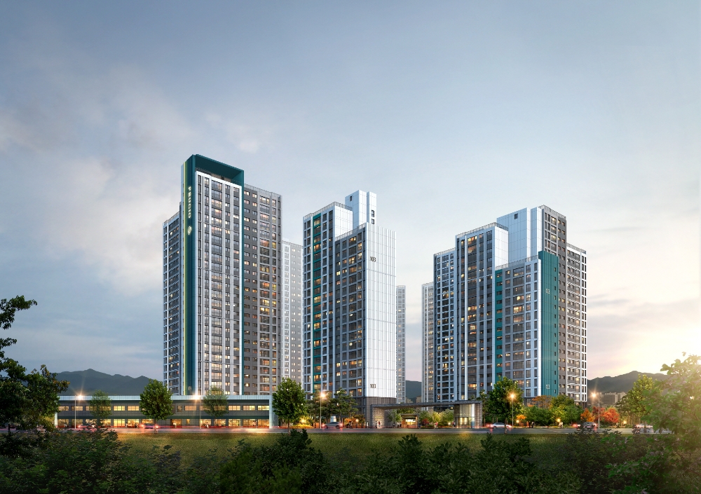 김천 푸르지오 더 퍼스트 석경투시도 / 사진제공=대우건설