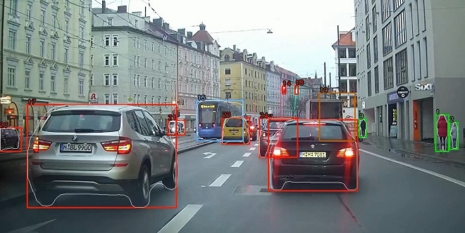 스트라드비젼 SVNet 객체검출 기능 설명 사진. 제공=스트라드비젼.