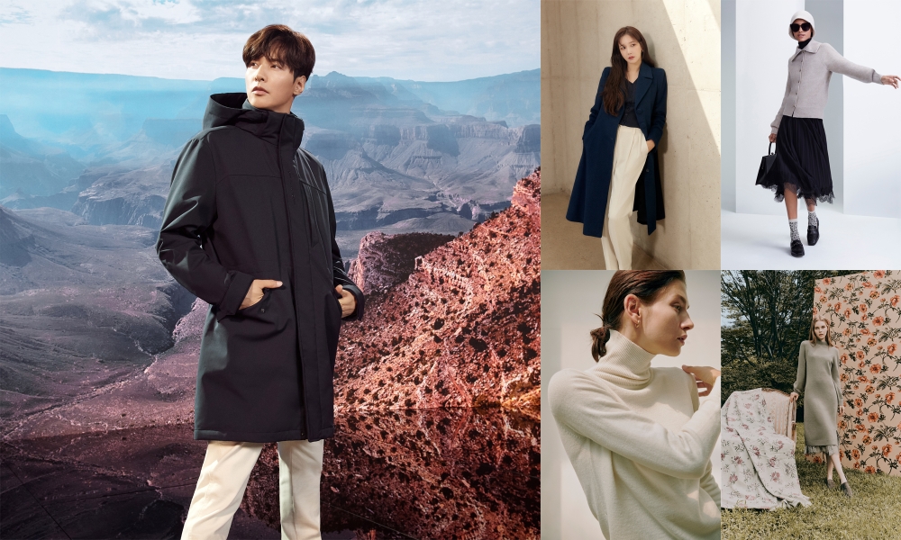 CJ온스타일의 패션 브랜드 모델 모습/사진제공=CJ온스타일