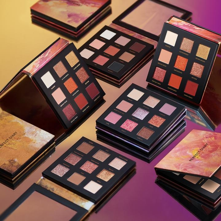 차이나 뷰티의 대표주자 '퍼펙트 다이어리' 아이섀도우/사진제공=중국 퍼펙트 다이어리 홈페이지 갈무리