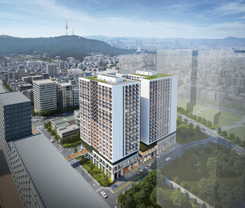 세운 푸르지오 그라비티 조감도. /사진제공=대우건설