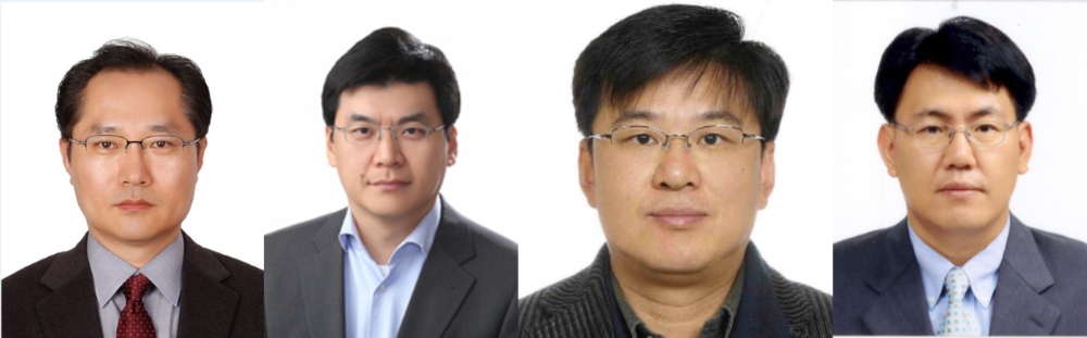 (왼쪽부터)박성연, 박천홍, 백승호, 서문태 부사장. / 사진제공=삼성엔지니어링