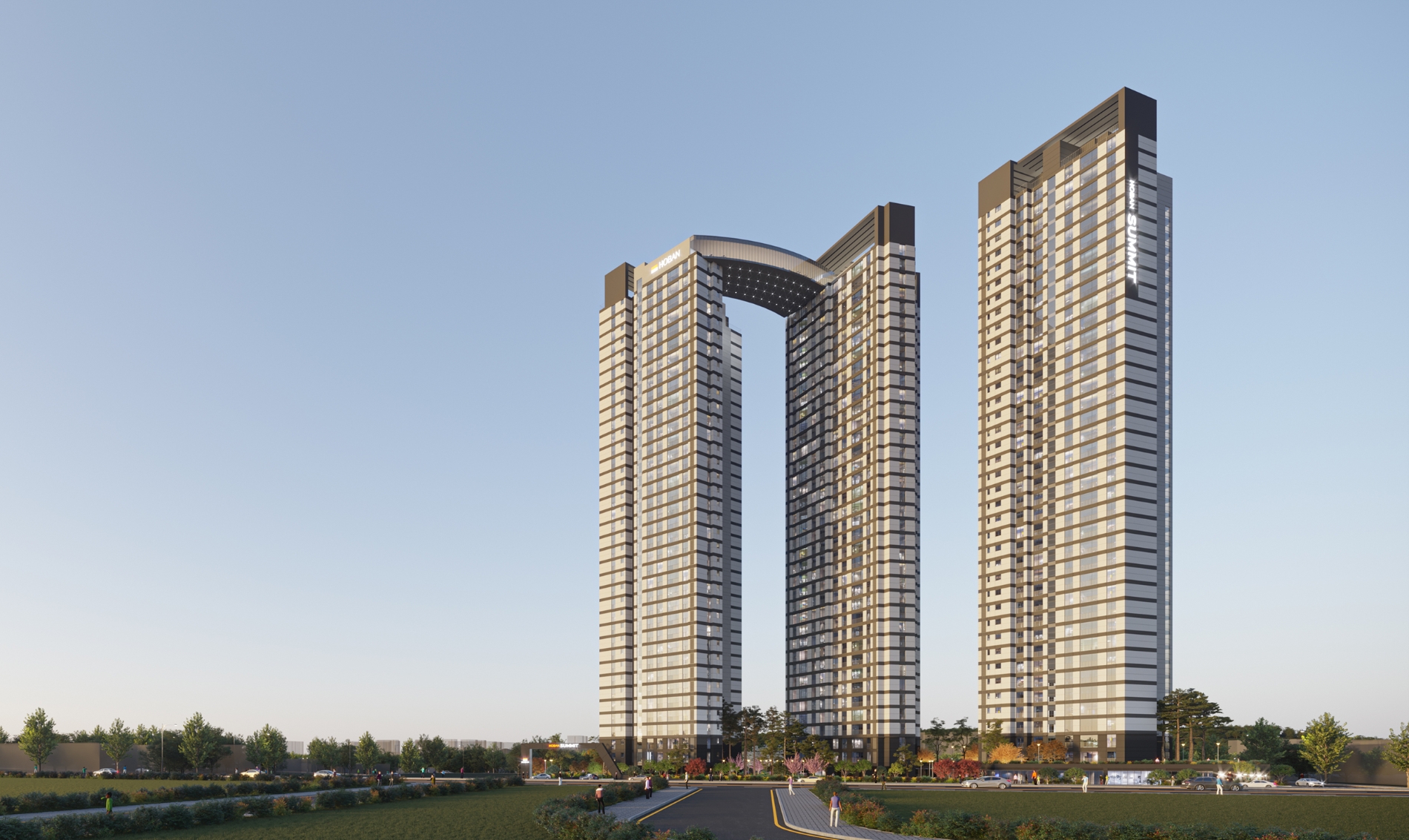 석남동 489번지 일원 가로주택정비사업 투시도 / 사진제공=호반건설