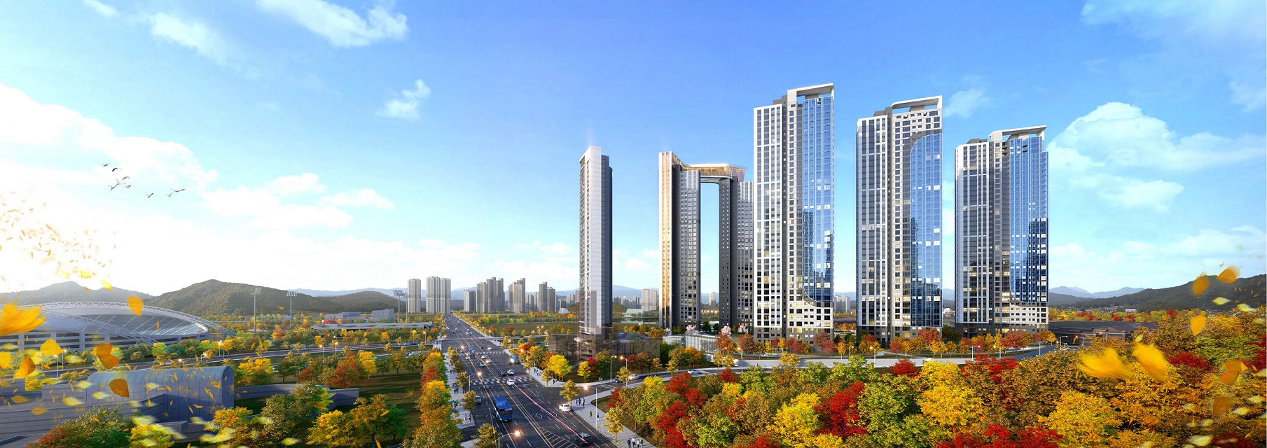 고잔연립3구역 힐스테이트 라치엘로 조감도 / 사진제공=현대건설