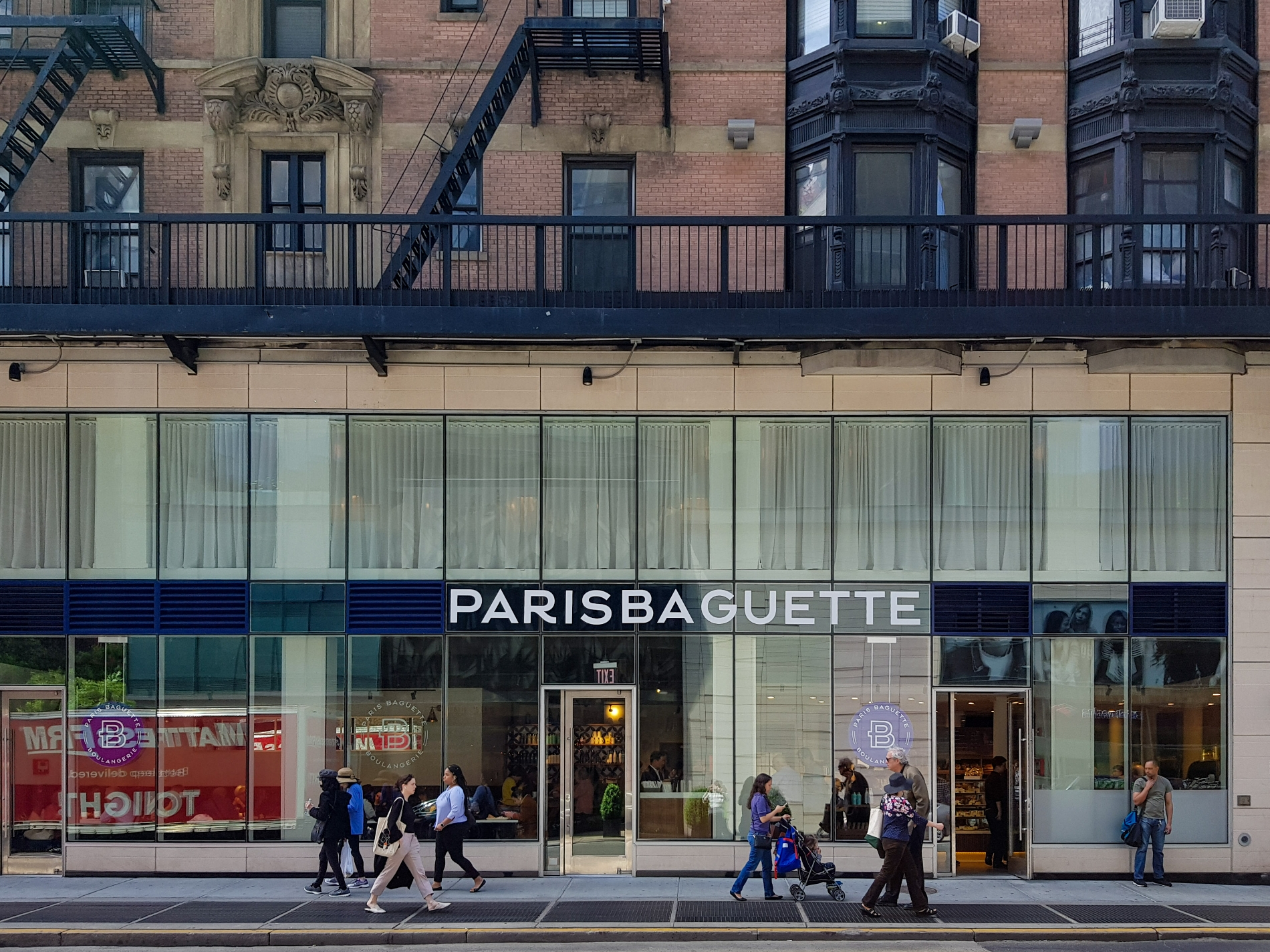 파리바게뜨 미국 맨해튼 렉싱톤에비뉴점 전경/사진제공=SPC그룹