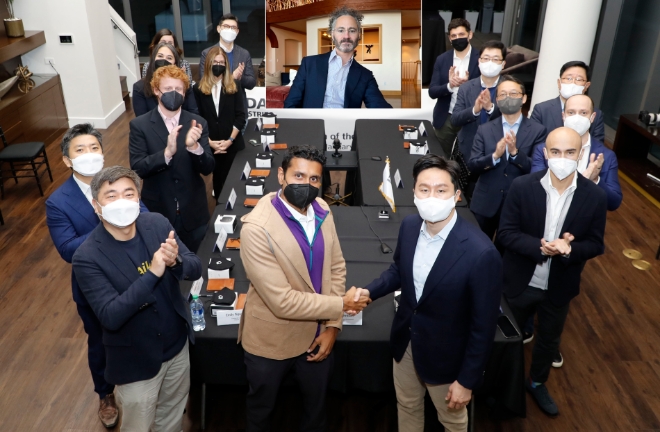 현대중공업그룹이 세계 최고의 빅데이터 기업인 미국 팔란티어 테크놀로지스(Palantir Technologies, 이하 ‘팔란티어’)와 손잡고 조선·해양 등 핵심사업에 빅데이터 플랫폼을 구축한다. 양사는 중장기적으로 빅데이터 플랫폼 사업을 공동 추진하는 합작사 설립도 검토하기로 했다. 사진=현대중공업그룹.