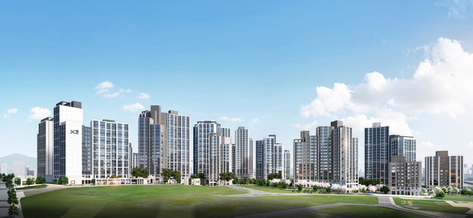 북서울자이 폴라리스 단지투시도 / 사진제공=GS건설