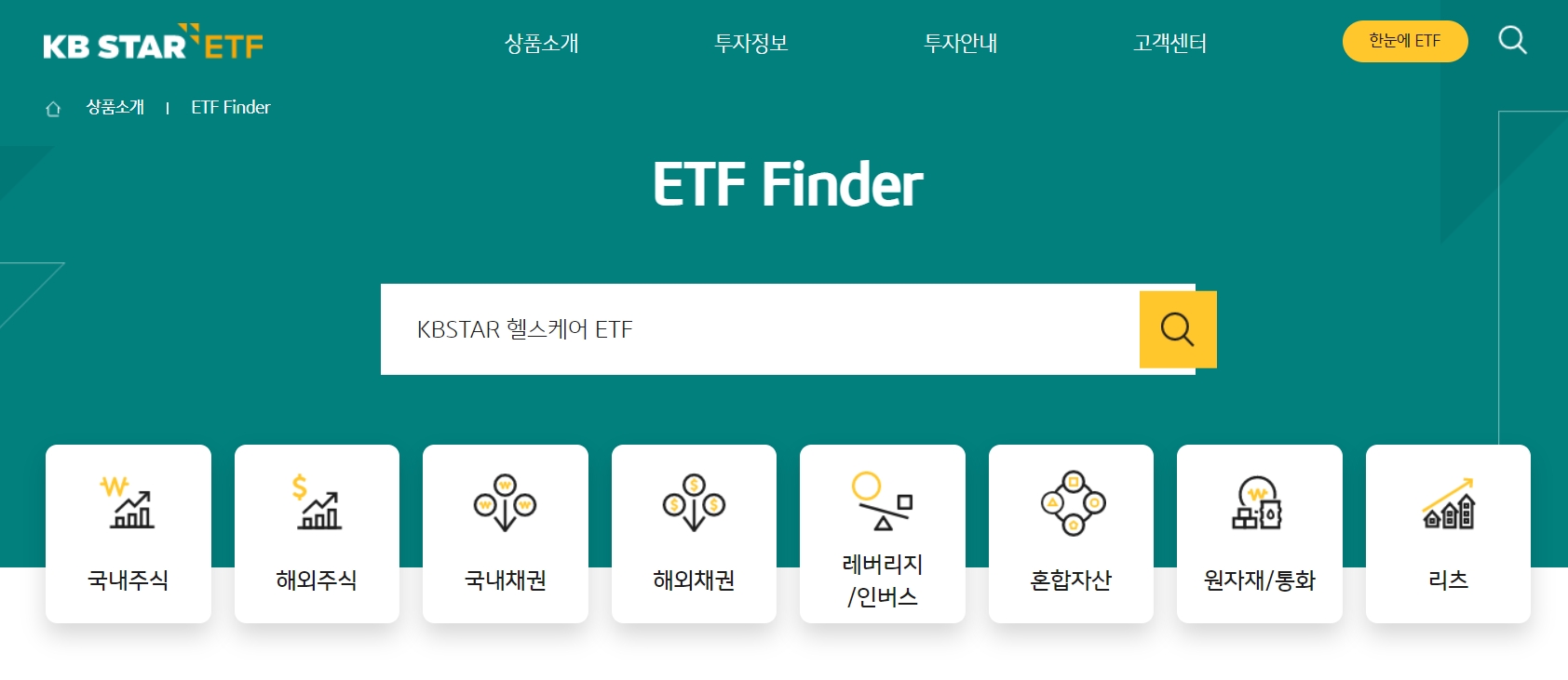 사진출처= KB자산운용 KBSTAR ETF 홈페이지 갈무리(2022.01.17)