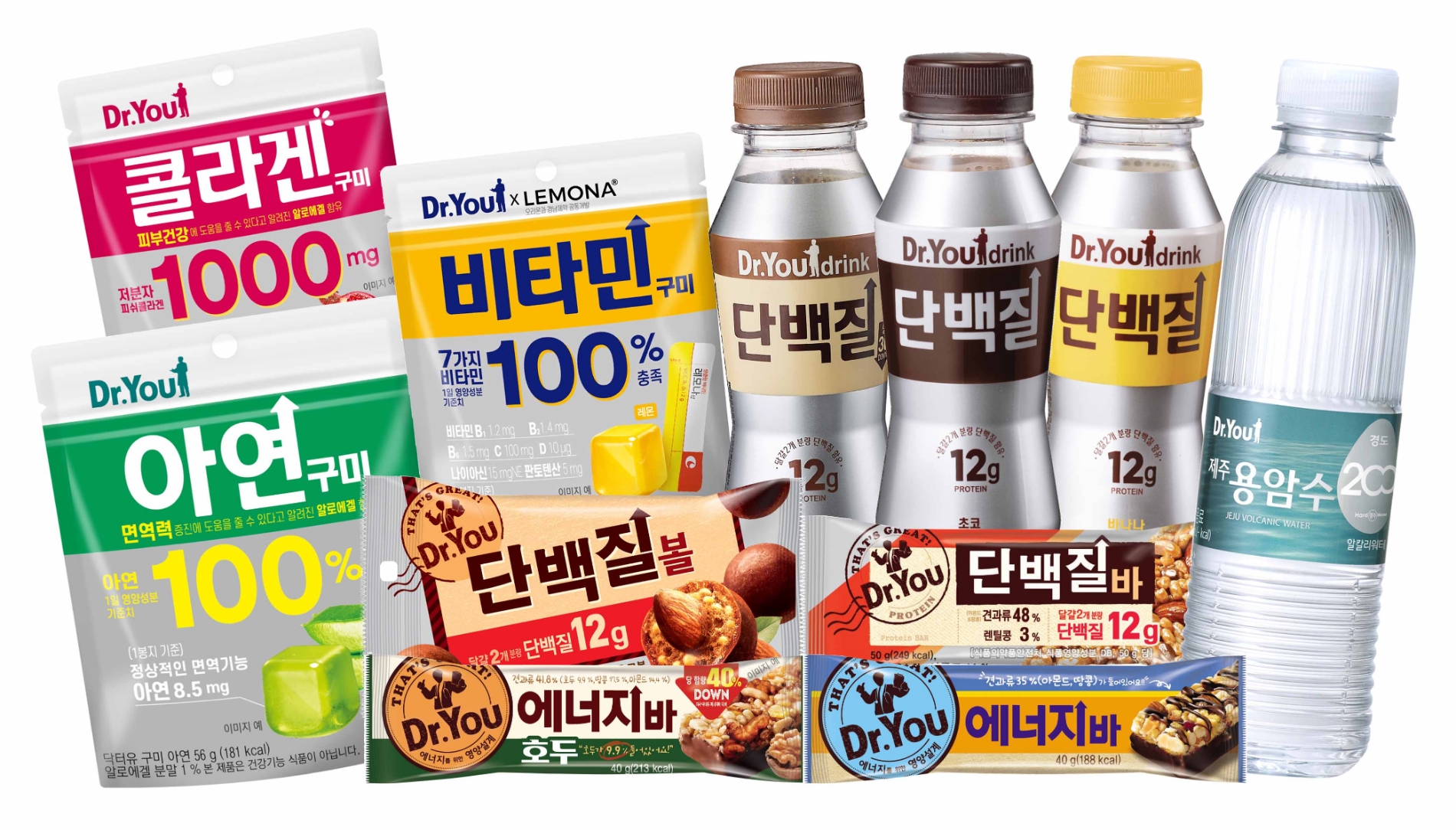 오리온 ‘닥터유’ 브랜드 제품 이미지./ 사진제공 = 오리온