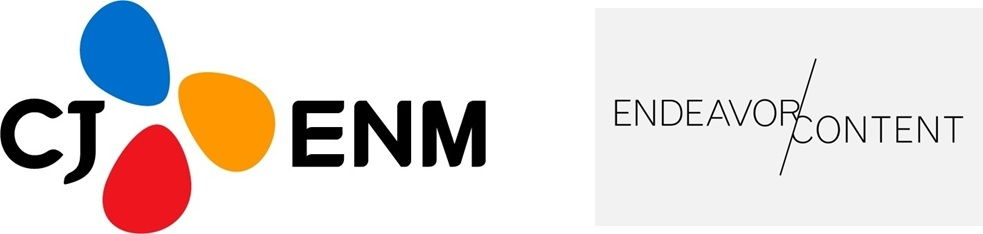 (왼쪽부터) CJ ENM, 엔데버 콘텐츠 CI/사진제공=CJ ENM