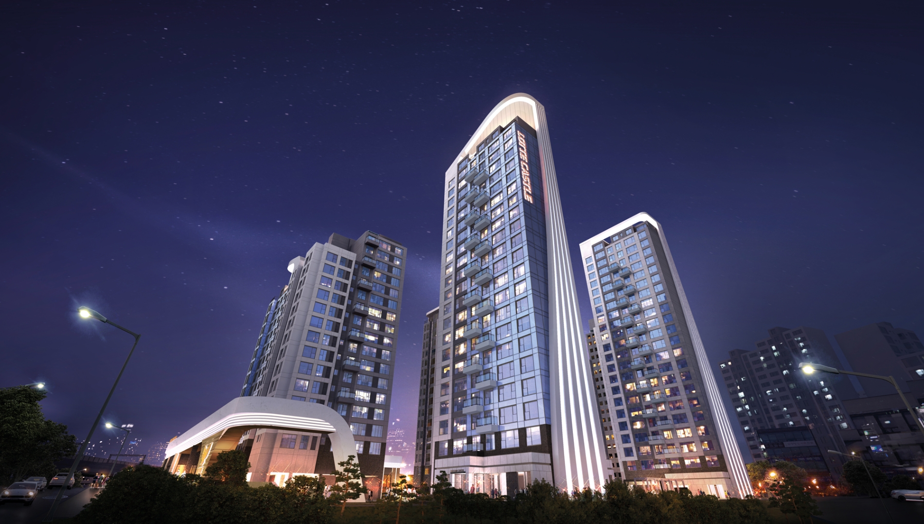 ‘성수1구역 주택재건축정비사업’ 투시도. / 사진제공=롯데건설