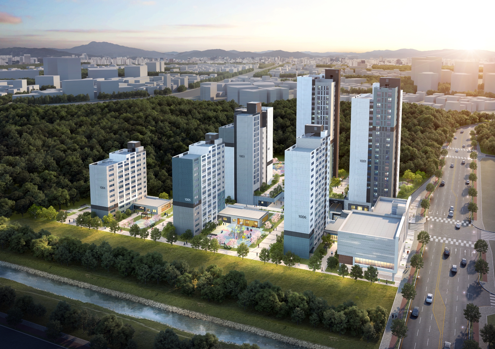 과천 지식정보타운 S-10BL 조감도. / 사진제공=LH